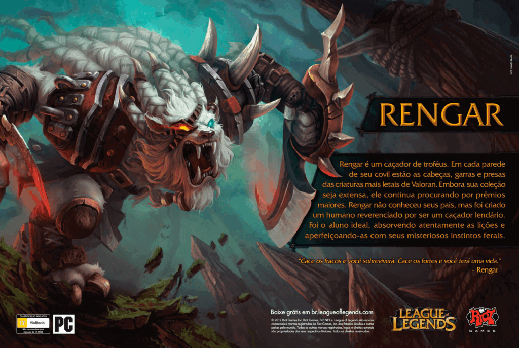 Propaganda League of Legends - Xbox 360 73 - 2012