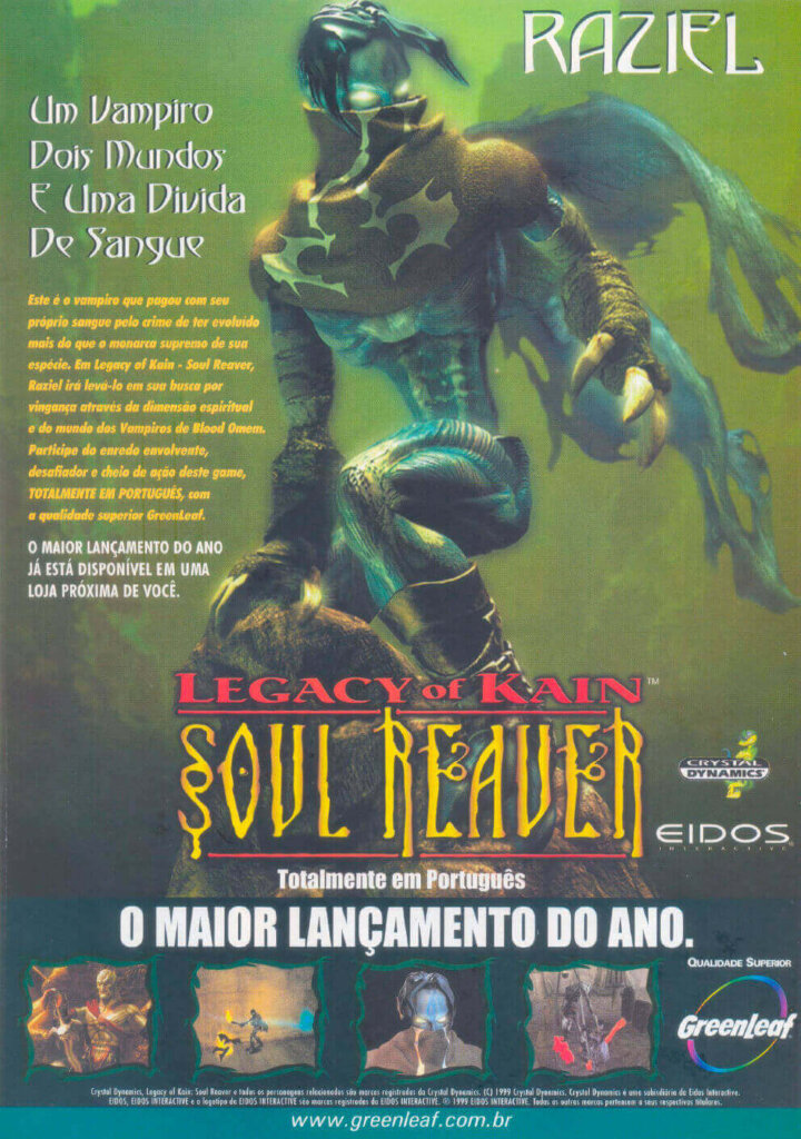 Propaganda Legacy of Kain Soul Reaver - CD Expert 31 - 1999