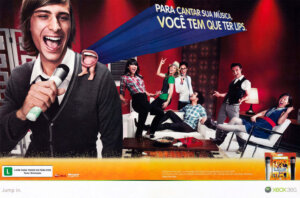 Propaganda Lips - Revista Xbox 360 25 - 2008