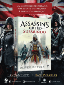 Propaganda Livro Assassin's Creed Submundo - EGW 168 - 2015