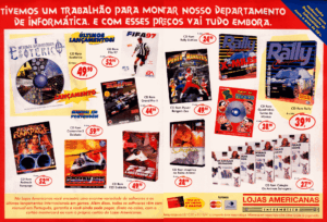 Propaganda Lojas Americanas - BIGMAX 12 - 1997