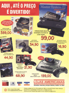 Propaganda Lojas Americanas - BIGMAX 21 - 1998