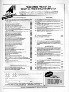 Propaganda MICROMAQ - Micro Sistemas 42 - 1985