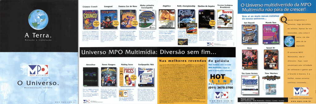 Propaganda MPO Multimídia - BIGMAX 10 - 1997
