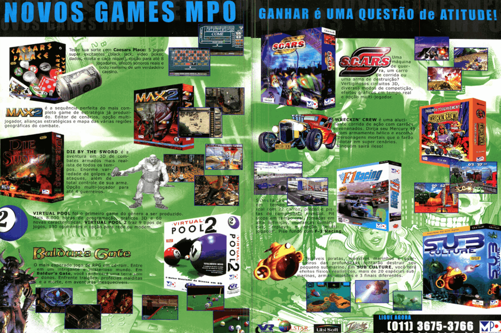 Propaganda MPO - Revista do CD-Rom 42 - 1999
