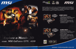 Propaganda MSI - EGW 101 - 2010