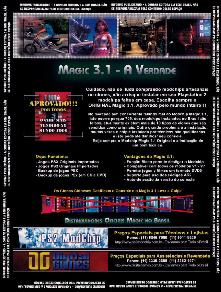 Propaganda Magic 3.1 - EGM Brasil 15 - 2003