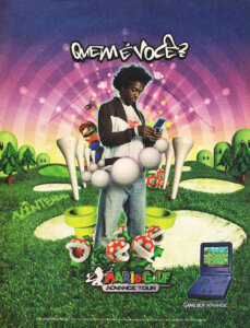 Propaganda Mario Golf Advance Tour - Nintendo World 71 - 2004