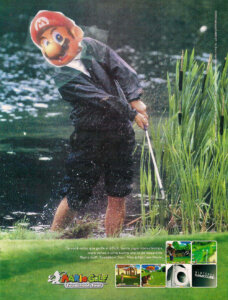Propaganda Mario Golf Toadstool Tour - Nintendo World 60 - 2003