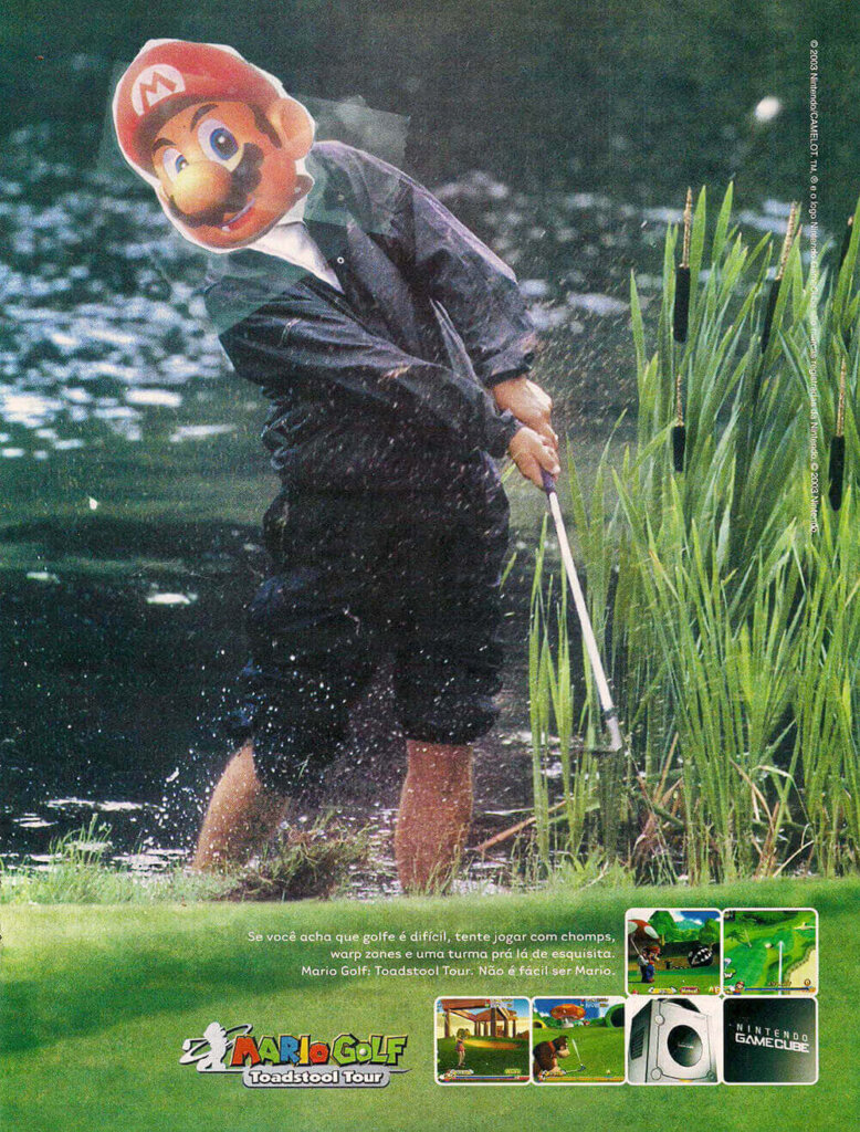 Propaganda Mario Golf Toadstool Tour - Nintendo World 60 - 2003