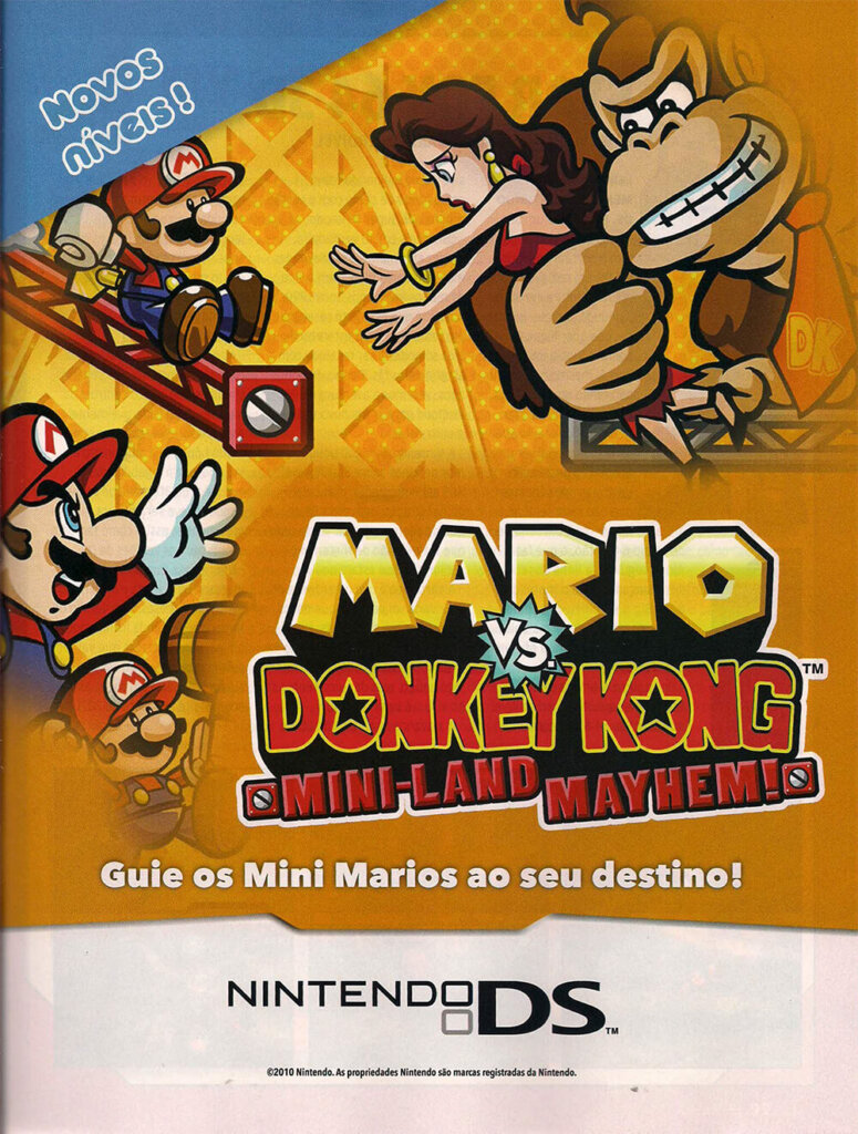 Propaganda Mario vs Donkey Kong Mini-land Mayhem! - Nintendo World 142 - 2011