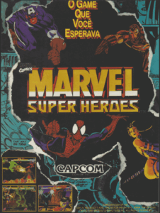 Propaganda Marvel Super Heroes - Videogame 55 - 1995