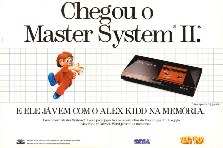 Propaganda Master System II - Ação Games 03 - 1991