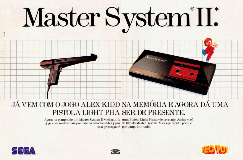 Propaganda Master System II - Ação Games 08 - 1991
