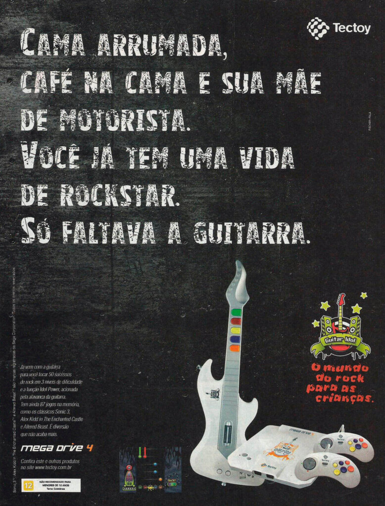 Propaganda Mega Drive 4 - Revista Recreio - 2009