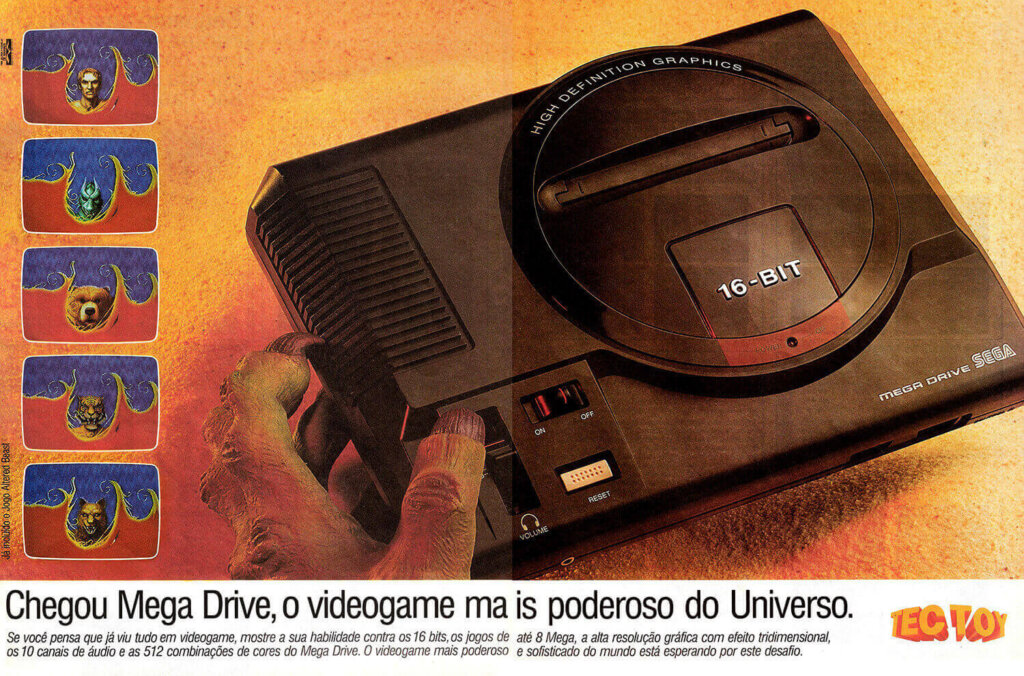 Propaganda Mega Drive - Videogame 02 - 1991