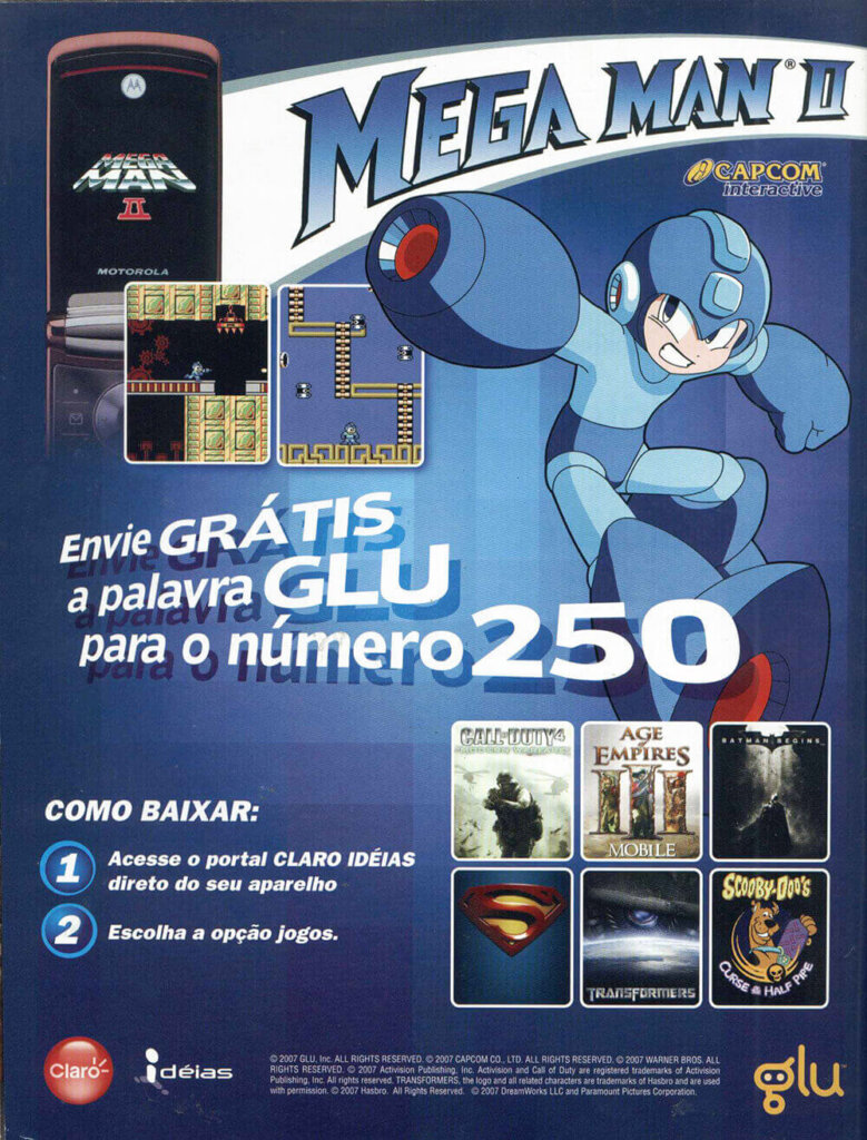 Propaganda Mega Man II (Glu) - Dicas & Truques para PlayStation 107 - 2007