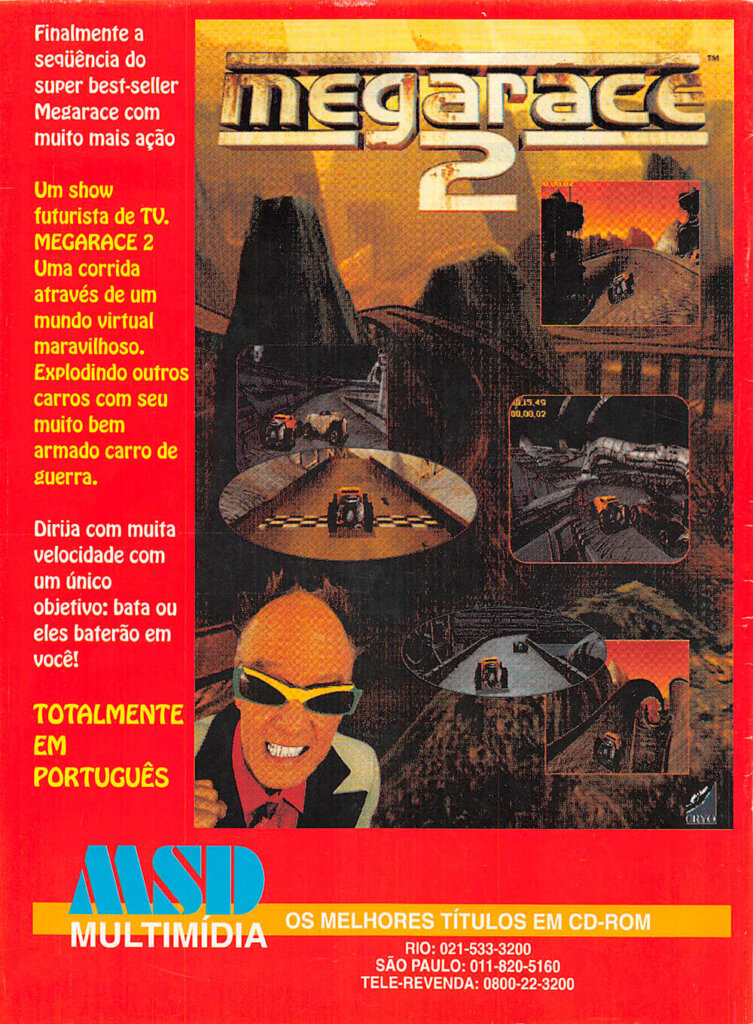 Propaganda Megarace 2 - Computer Games 25 - 1996