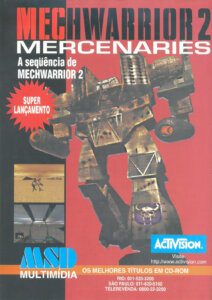 Propaganda Merchwarrior 2 Mercenaries - Computer Games 28 - 1996