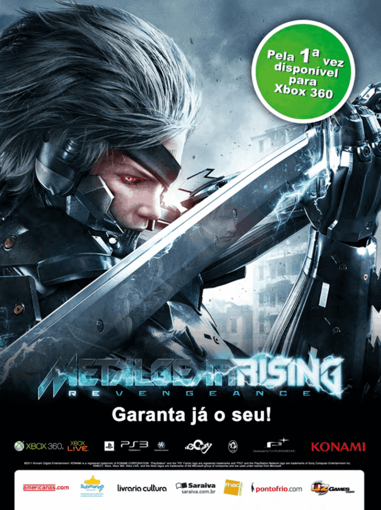 Propaganda Metal Gear Rising Revengeance - Xbox 360 77 - 2013