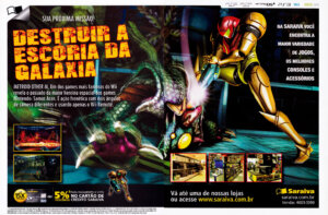 Propaganda Metroid Other M (Saraiva) - Nintendo World 137 - 2010