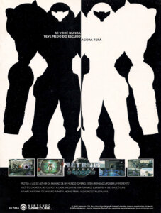 Propaganda Metroid Prime 2 Echoes - Nintendo World 75 - 2004