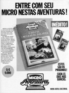 Propaganda Micro Aventura - Micro Sistemas 48 - 1985