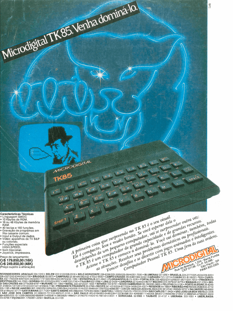 Propaganda Microdigital - Interface 01 - 1982