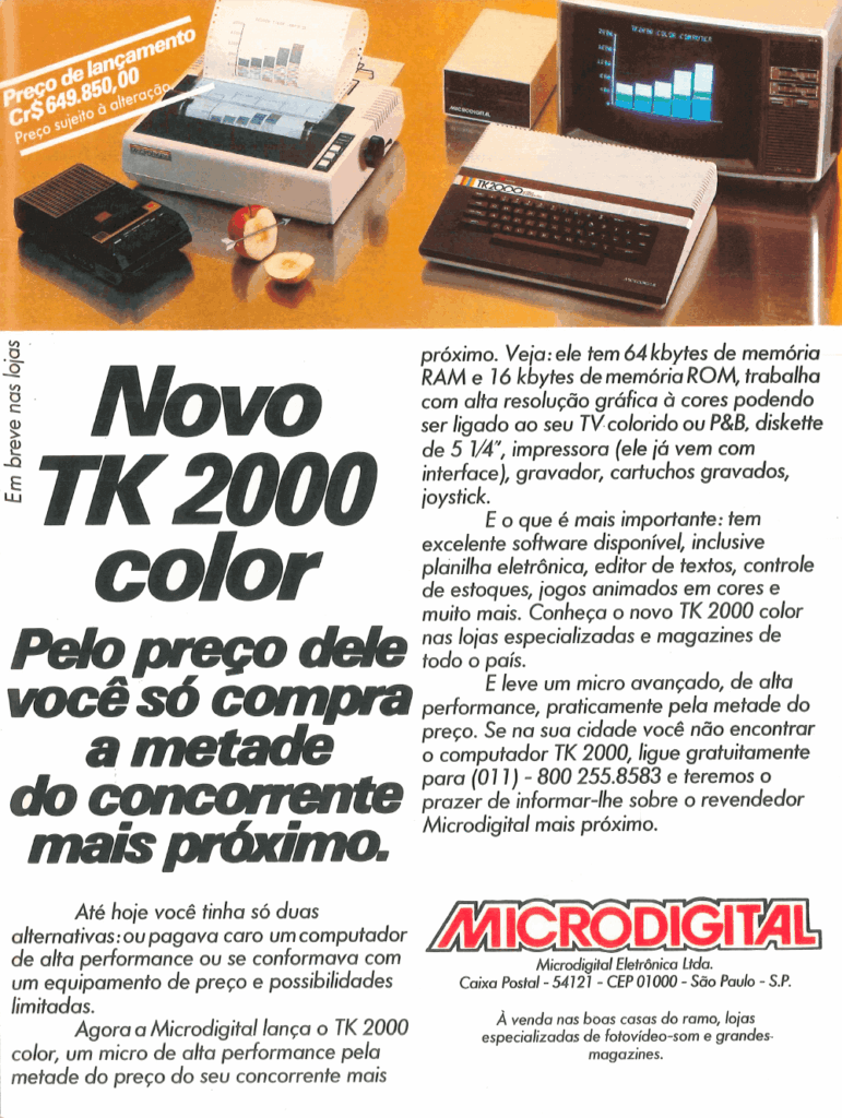 Propaganda Microdigital - Interface 16 - 1984
