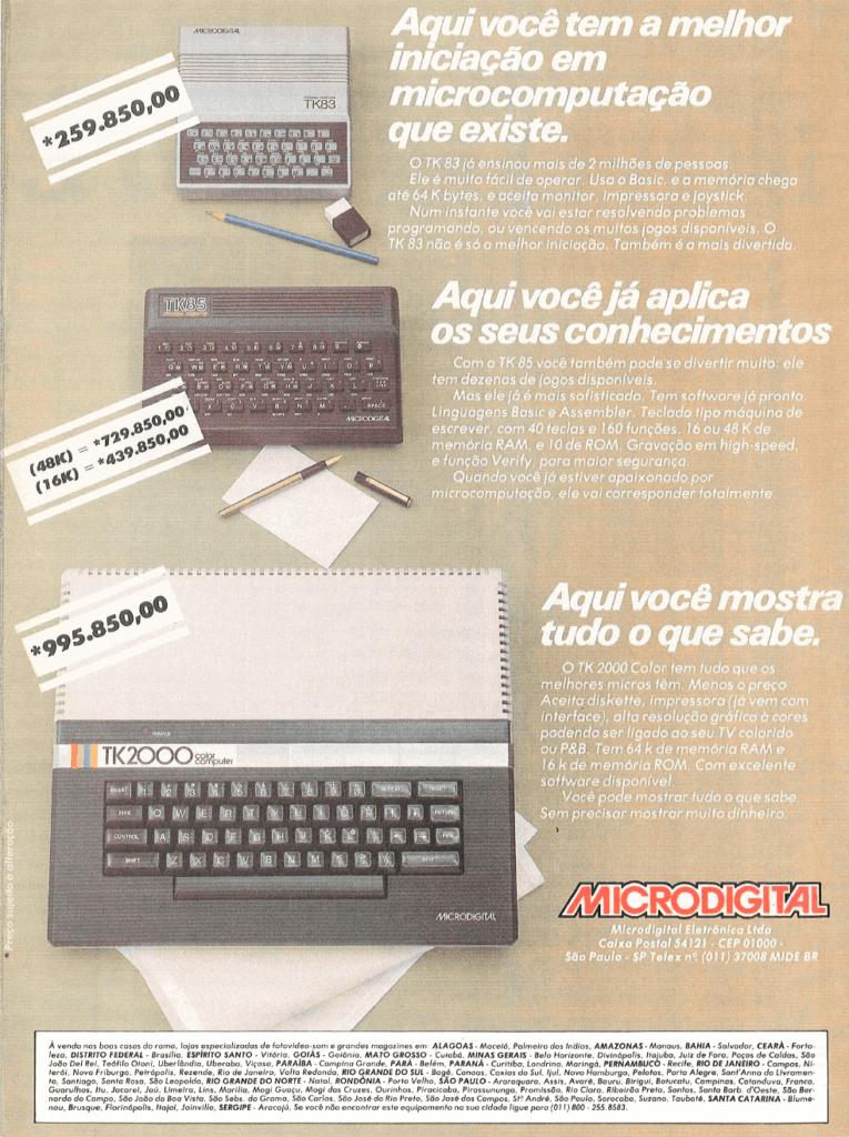 Propaganda Microdigital - Interface 19 - 1984