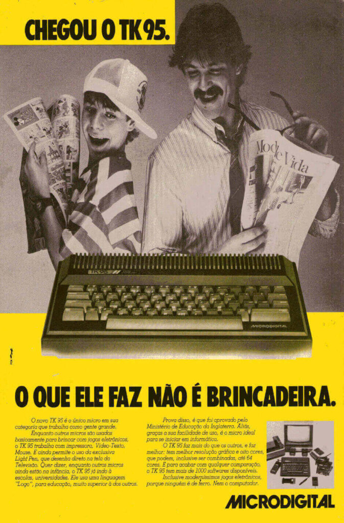 Propaganda Microdigital - Micro Sistemas 64 - 1987
