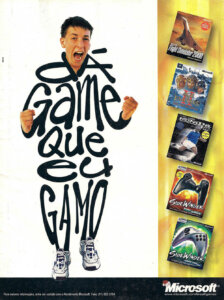 Propaganda Microsoft - Gamers 46 - 1999