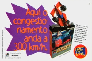 Propaganda Microsoft Games - Ação Games 122 - 1997