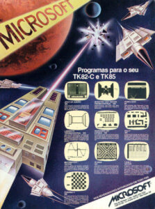 Propaganda Microsoft - Micro Sistemas 21 - 1983
