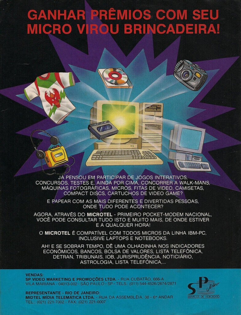 Propaganda Microtel - GamePower 15 - 1993