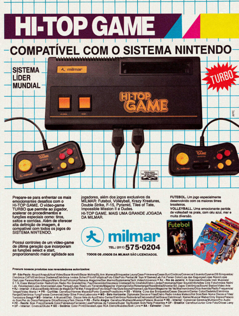 Propaganda Milmar - Ação Games 08 - 1991