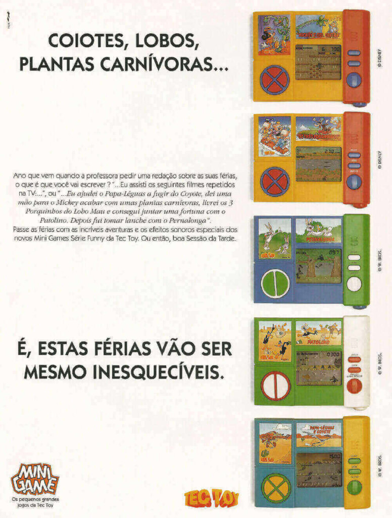 Propaganda Mini Game - Ação Games 48 - 1993