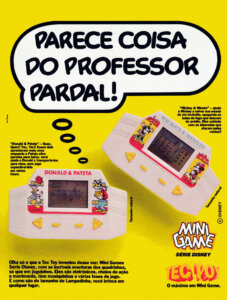 Propaganda Mini Game Disney - Ação Games 08 - 1991
