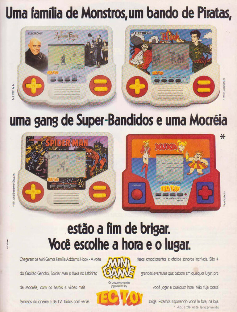 Propaganda Mini Game Tec Toy - SuperGame 15 - 1992