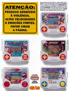 Propaganda Mini Games - Ação Games 43 - 1993
