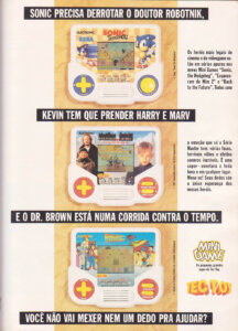 Propaganda Mini Games Tec Toy - Ação Games 24 - 1992
