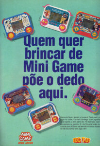 Propaganda Mini Games Tectoy - Ação Games 72 - 1994