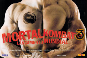Propaganda Mortal Kombat 3 - VideoGame 54 - 1995