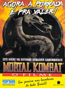 Propaganda Mortal Kombat O Filme - Ação Games 96 - 1995