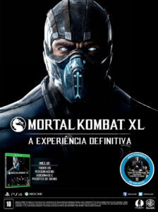 Propaganda Mortal Kombat XL - Revista Xbox 119 - 2016