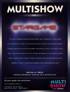 Propaganda Multishow - Gamers 41 - 1999