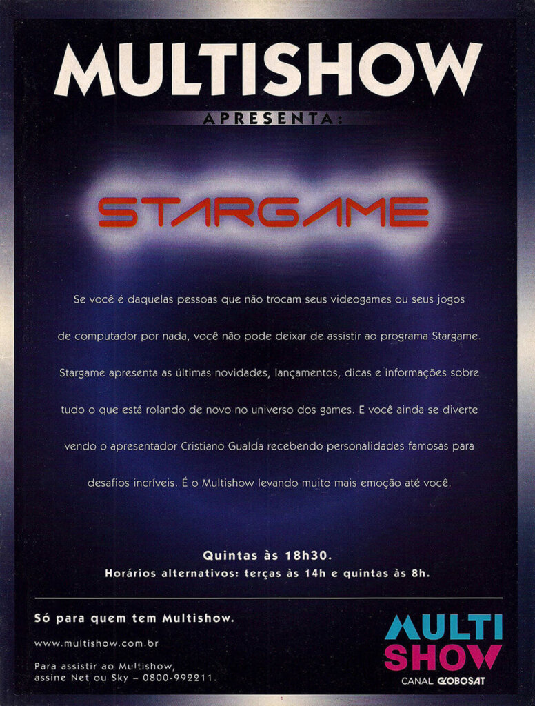 Propaganda Multishow - Gamers 41 - 1999