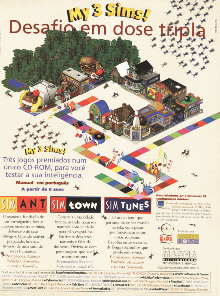 Propaganda My 3 Sims - BIGMAX 12 - 1997