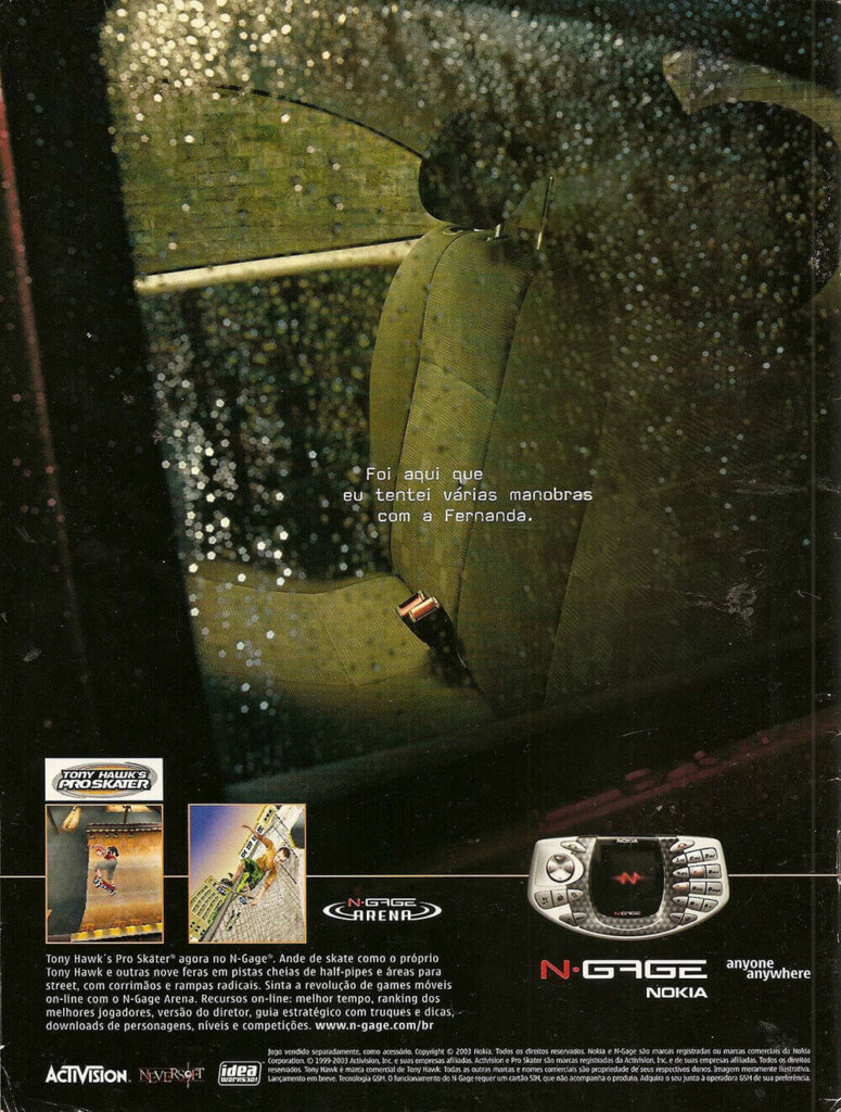 Propaganda N-Gage - Dicas & Truques para PlayStation 59 - 2003