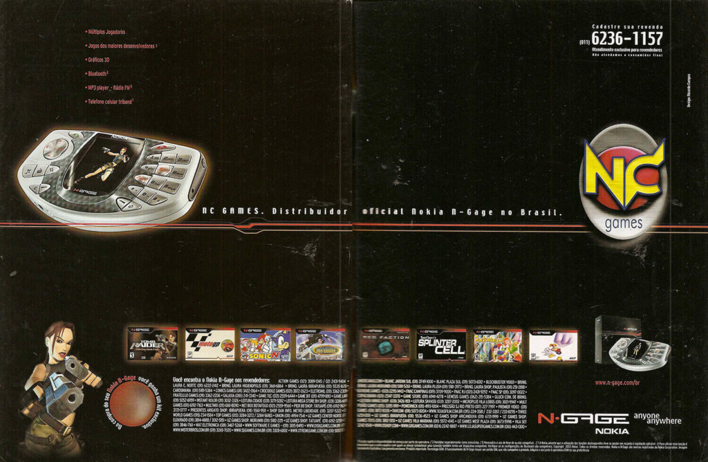 Propaganda N-Gage (NC Games) - Dicas & Truques para PlayStation 59 - 2003
